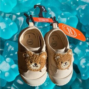 Little kid teddy bear shoes